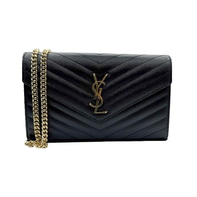 Pochette Cassandrè con catena Saint Laurent