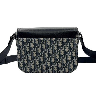 Pochette uomo saddle Dior con tracolla