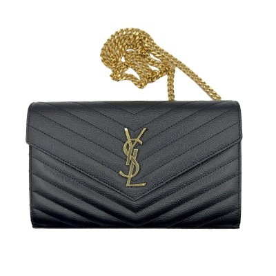 Pochette Cassandrè con catena Saint Laurent